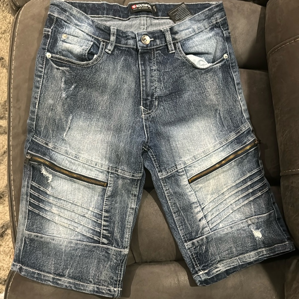 Southpole denim shorts size 16